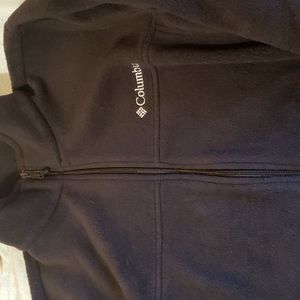 Mens Large Colombia Lightweight Jacket Size Large black